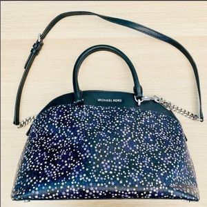 Luxury Michael Kors Emmy Dome Large Satchel